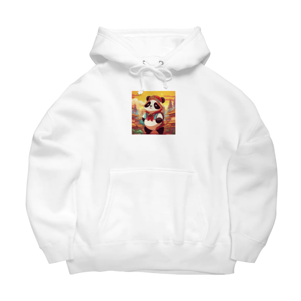 crazypanda2の冒険パンダ Big Hoodie