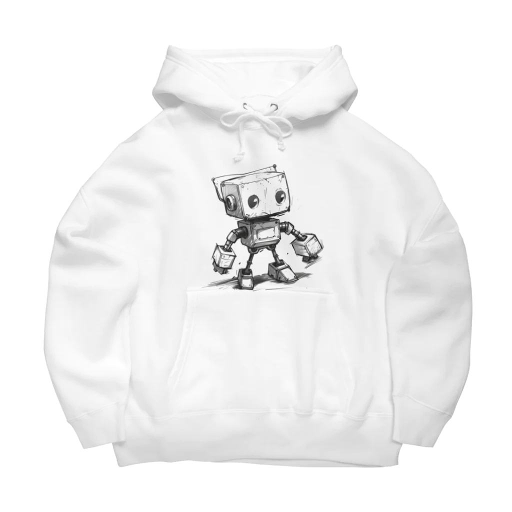 Sachi0625のレトロ戦闘ロボットＣ Big Hoodie