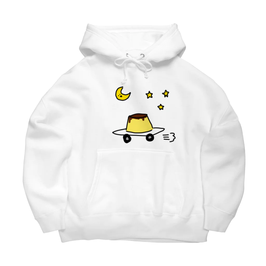 愛と幸せの魔法使いの月夜に駆けるプリン Big Hoodie