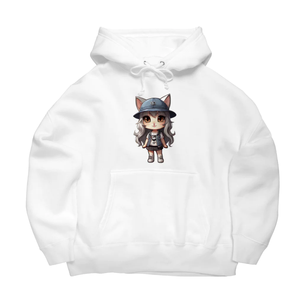 RANRAN2432MPJの猫派アイドル　にゃにゃ美ちゃん Big Hoodie