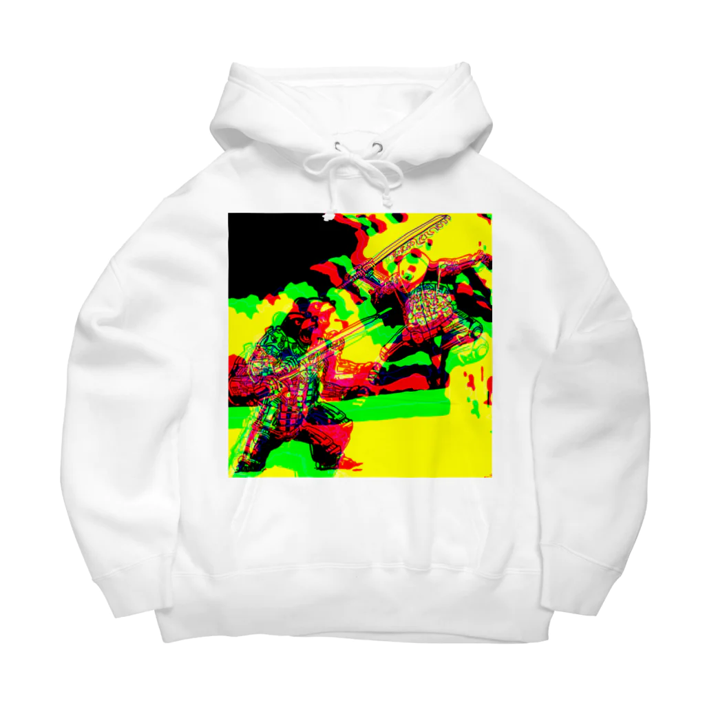 moon_takuanの三号パンダムとクマオ軍曹「Pandam No. 3 vs. Sergeant Kumao」 Big Hoodie