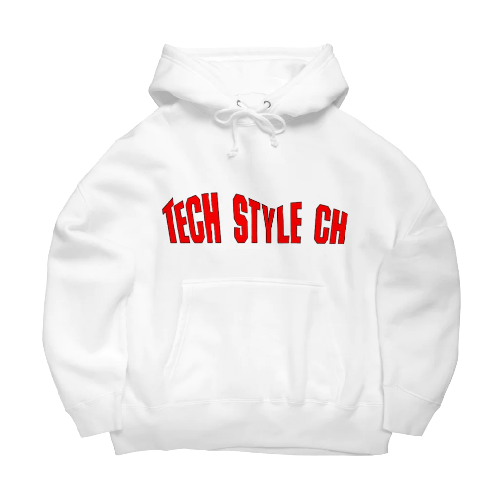 テックスタイルchのテックスタイルchパーカー2024（レッド） Big Hoodie