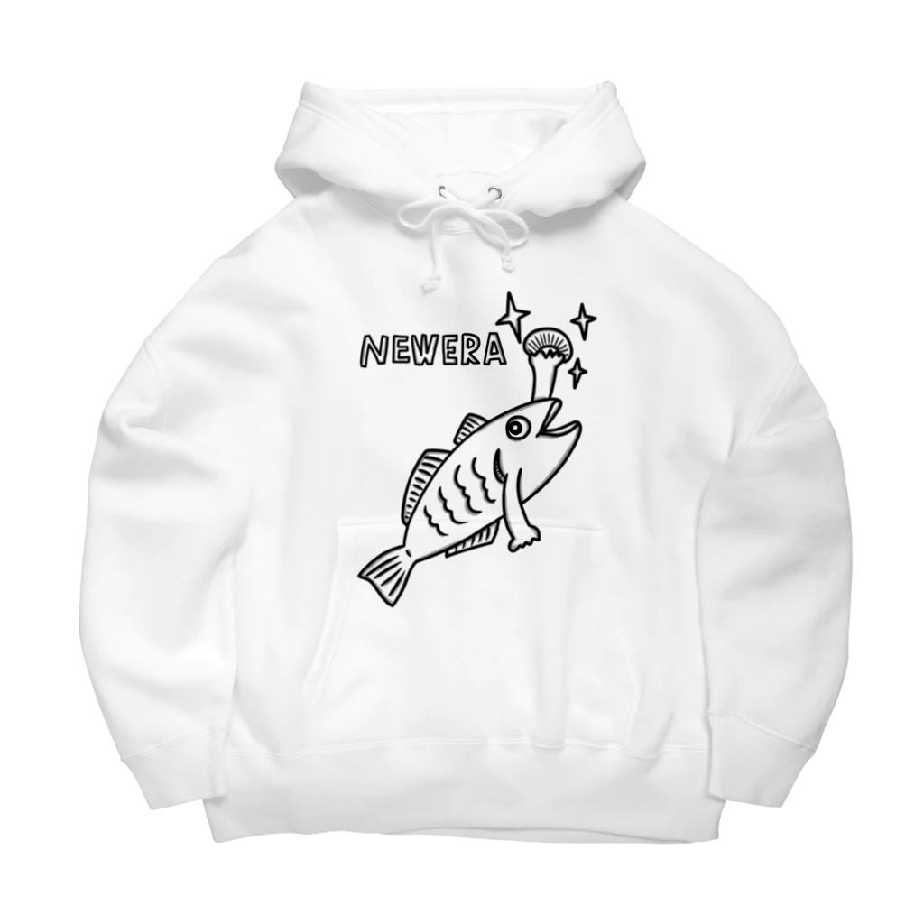 ヒロシオーバーダイブのニューエラ/NEWERA Big Hoodie