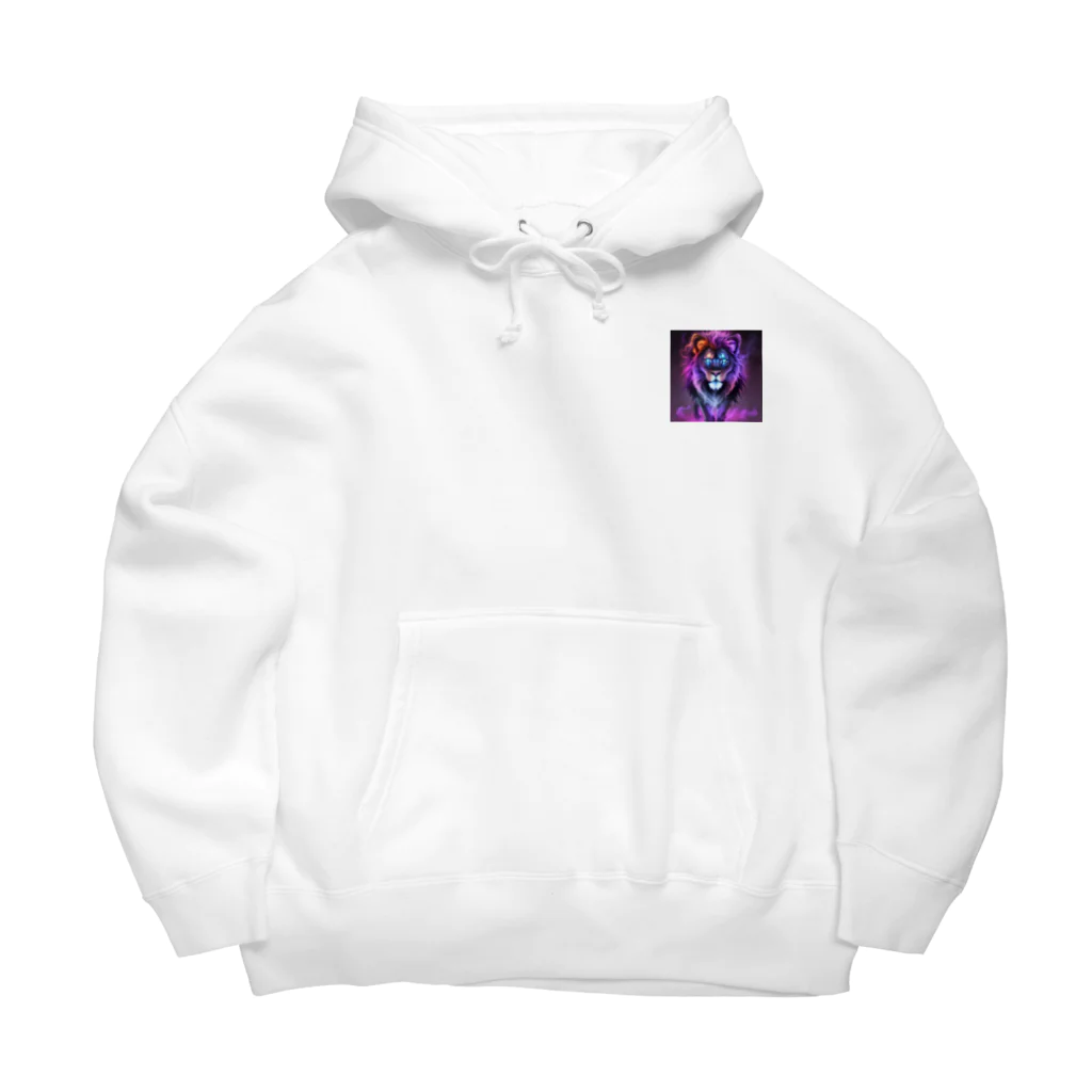 モノモノクローゼットのオーラライオン Big Hoodie