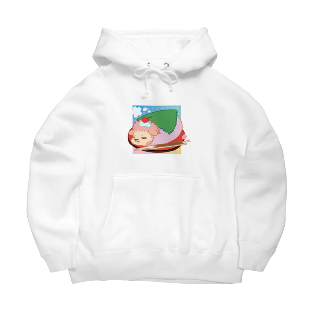 さちあきのおみせの季節のさくら餅ハリネズミ Big Hoodie