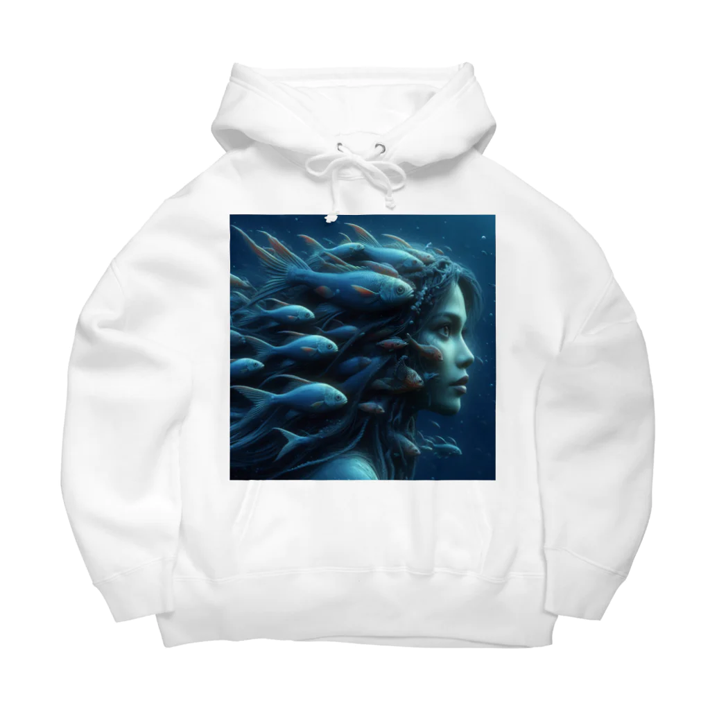 末田の魚群の女王 Big Hoodie