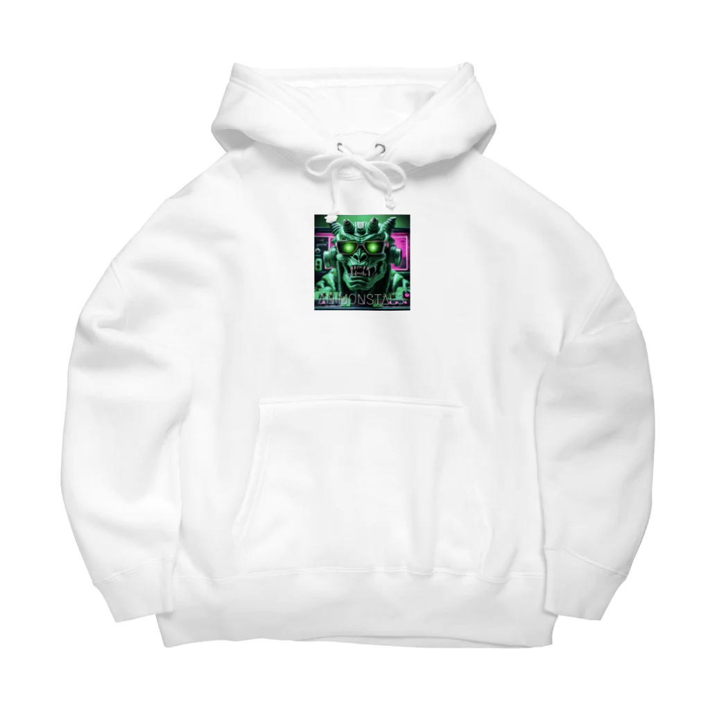 ANIMONSTALSのグリーン・モンスタル@tコックピット Big Hoodie