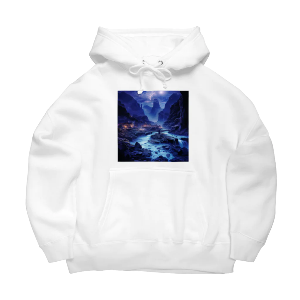 AQUAMETAVERSEの夜景　なでしこ1478 Big Hoodie