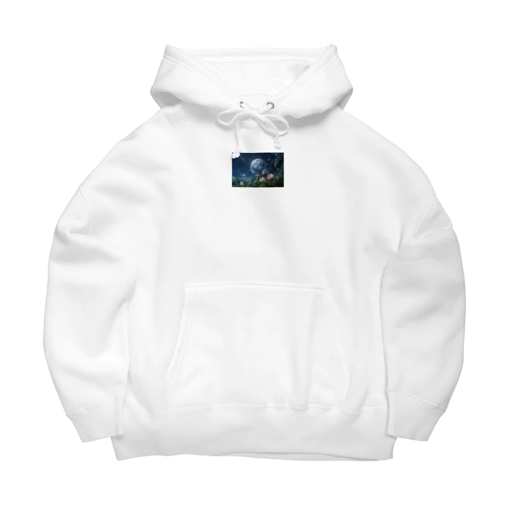 宇宙エネルギーガイドのbeautiful moon Big Hoodie