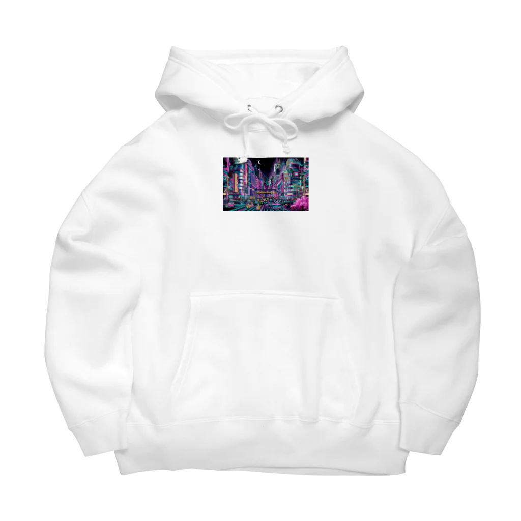 かてこの洋服販売所のNeon Tokyou Big Hoodie