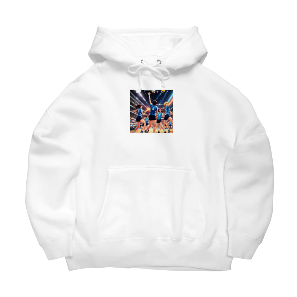 しんすけのバレーボール Big Hoodie