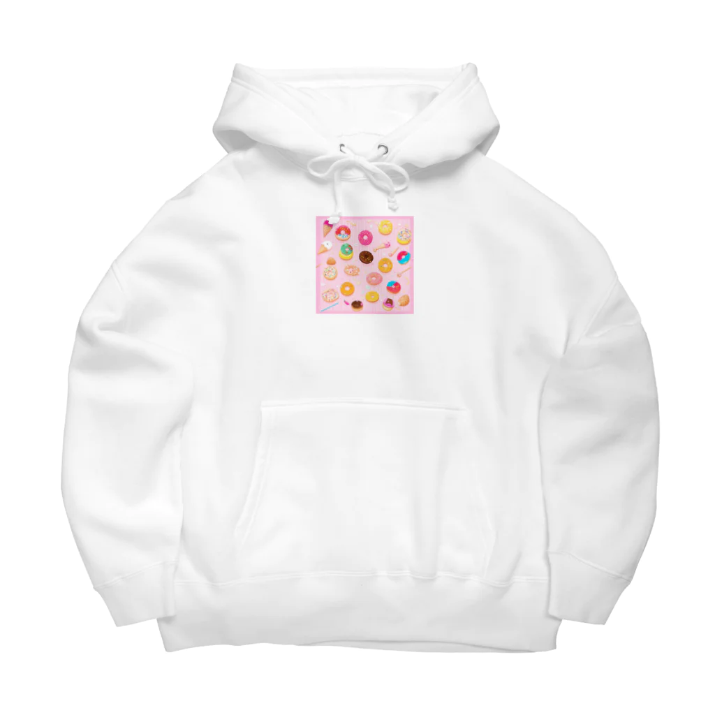 MEGROOVEのドーナツいっぱい🍩 Big Hoodie