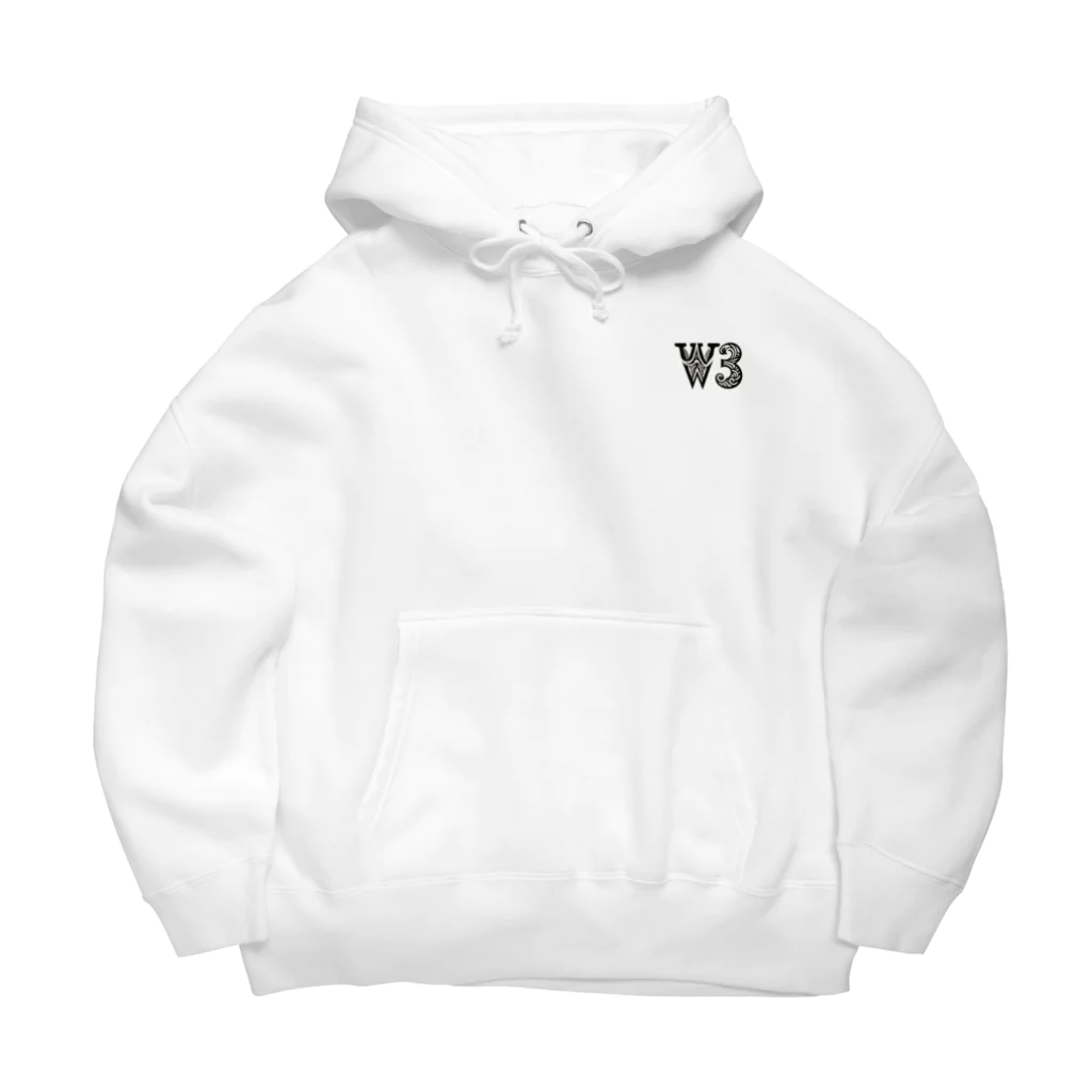 W3(WinWin Wear)のW3Smoke ビッグシルエットパーカー