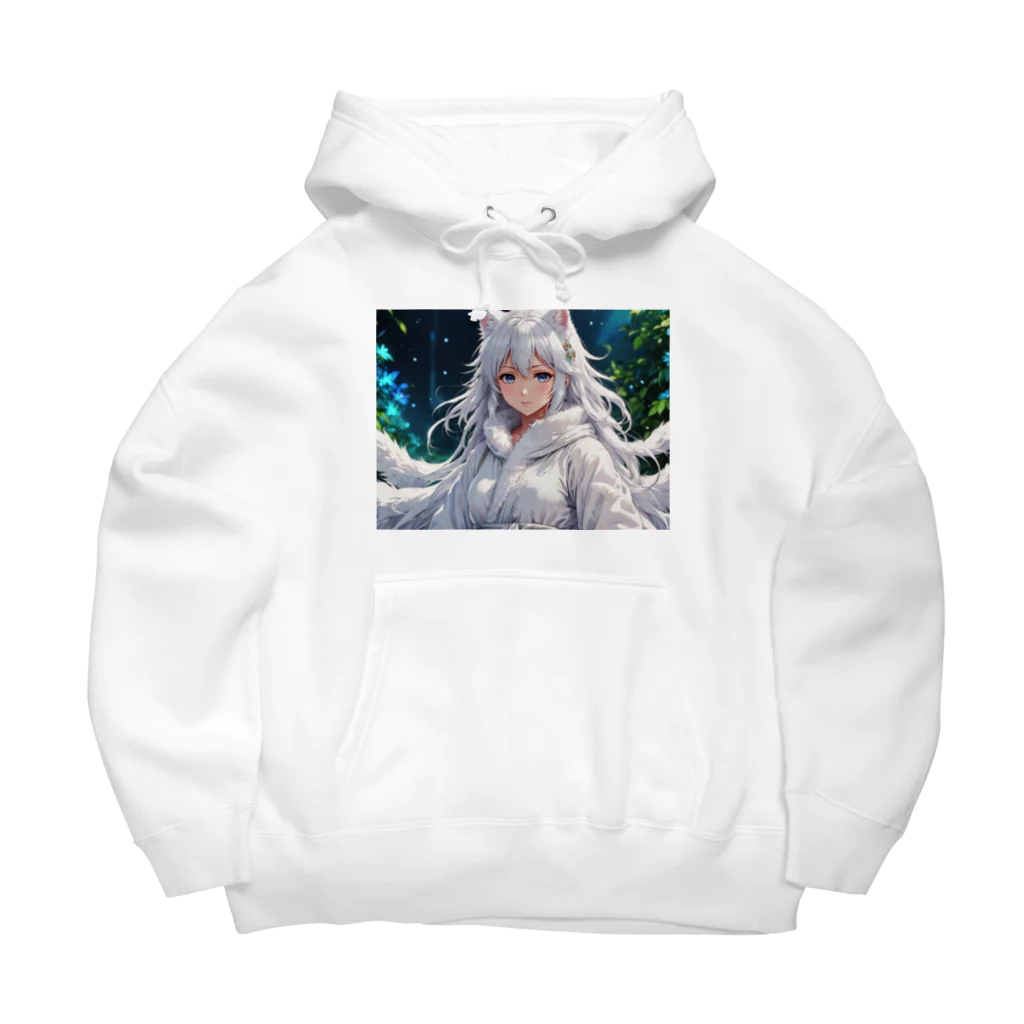 巫女スタぐらむのもふもふの巫女 Big Hoodie