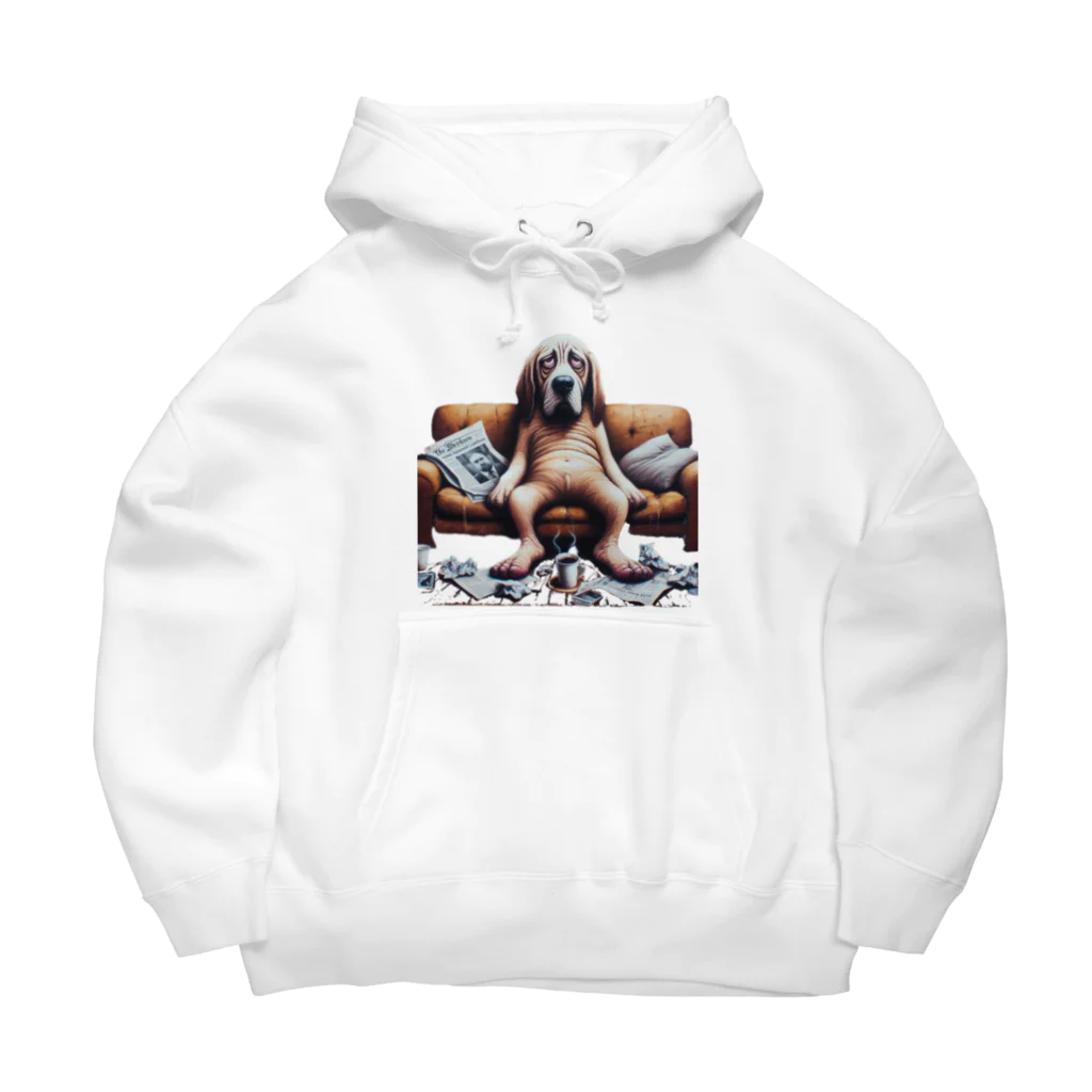 Ｒ WORKSのアンニュイアニマル Big Hoodie