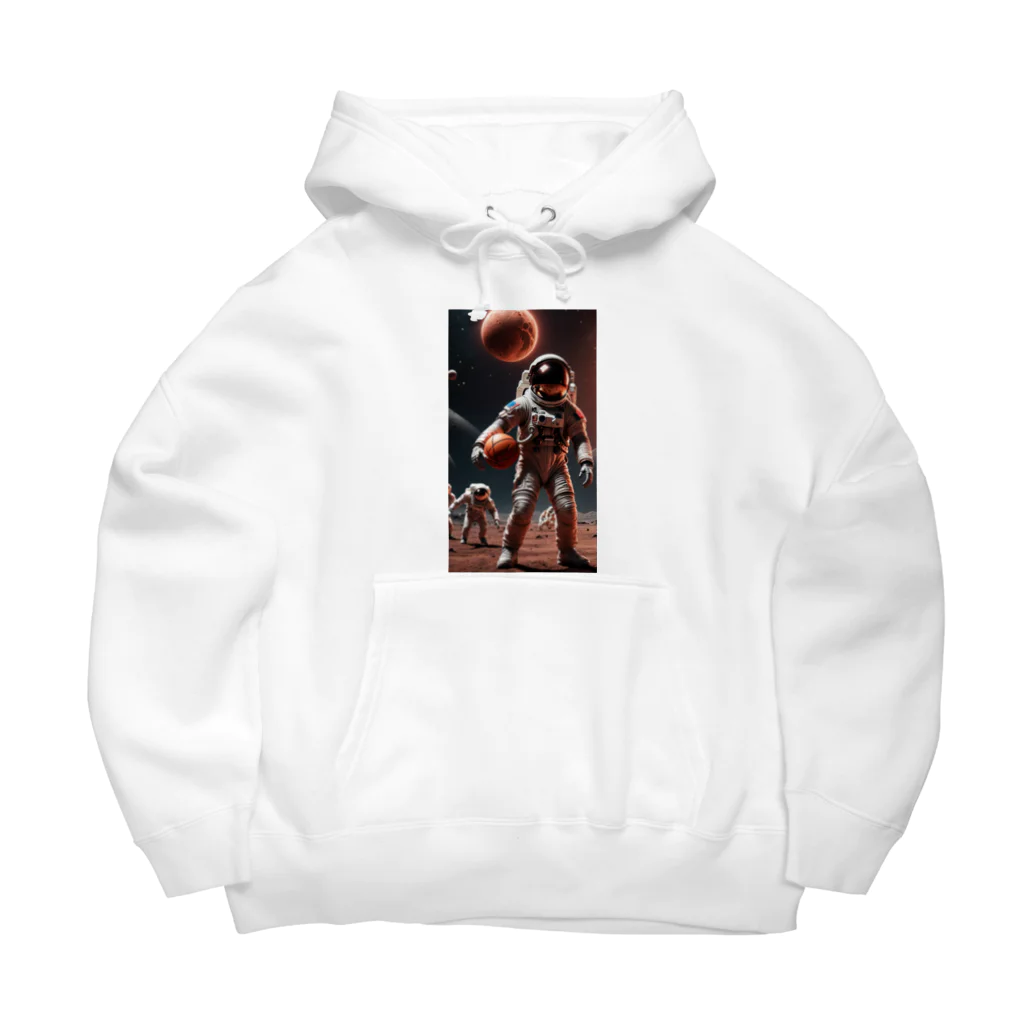 SwishStyle のバスケ宇宙時代 Big Hoodie