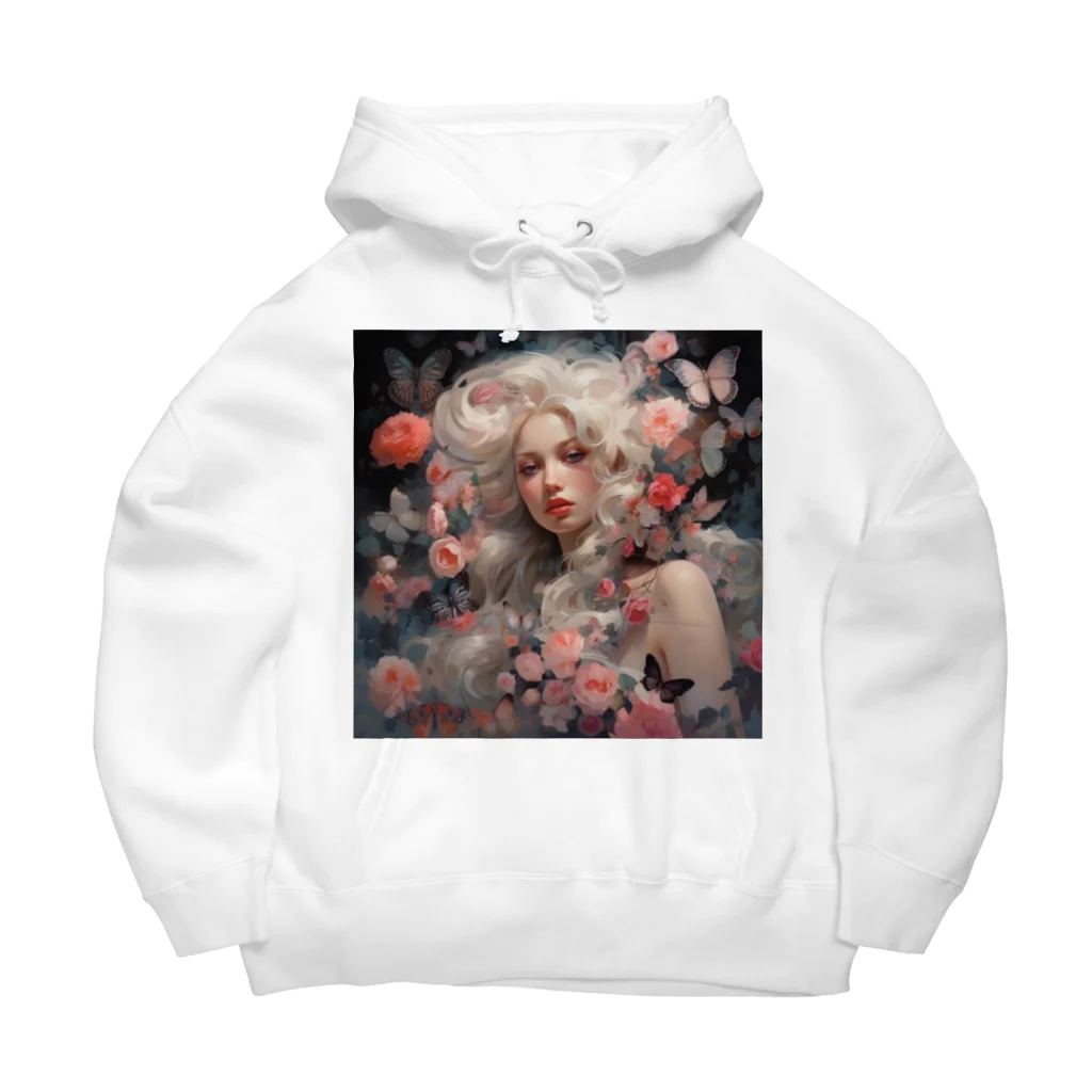 AQUAMETAVERSEの花と美女　なでしこ1478 Big Hoodie