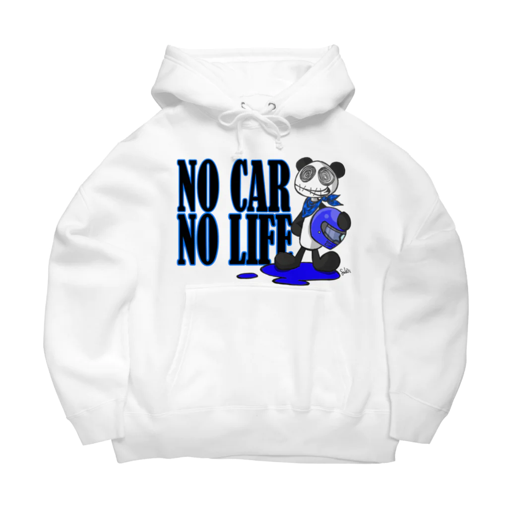 Selfish.One.Soul＝｛S.O.S｝のNO CAR　NO LIFE ビッグシルエットパーカー