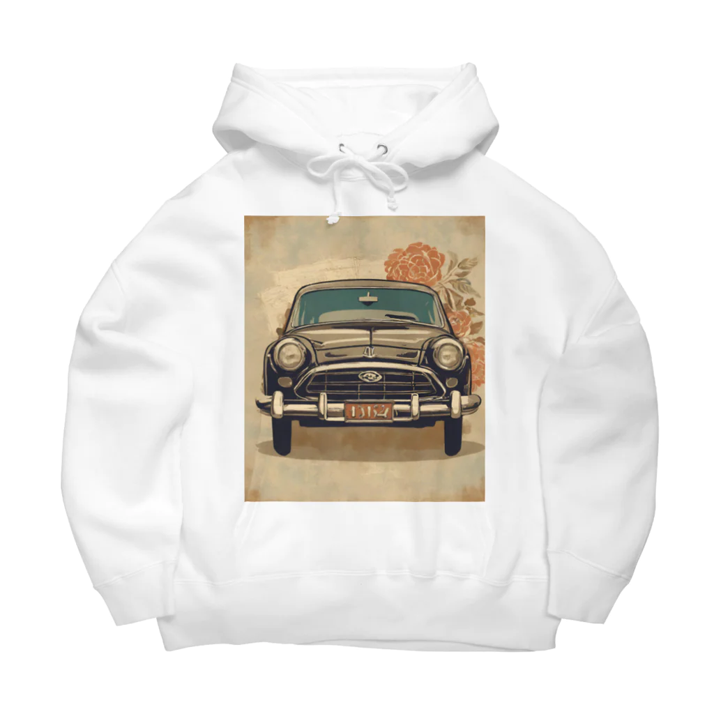 Unique ExistenceのVintage car2 Big Hoodie