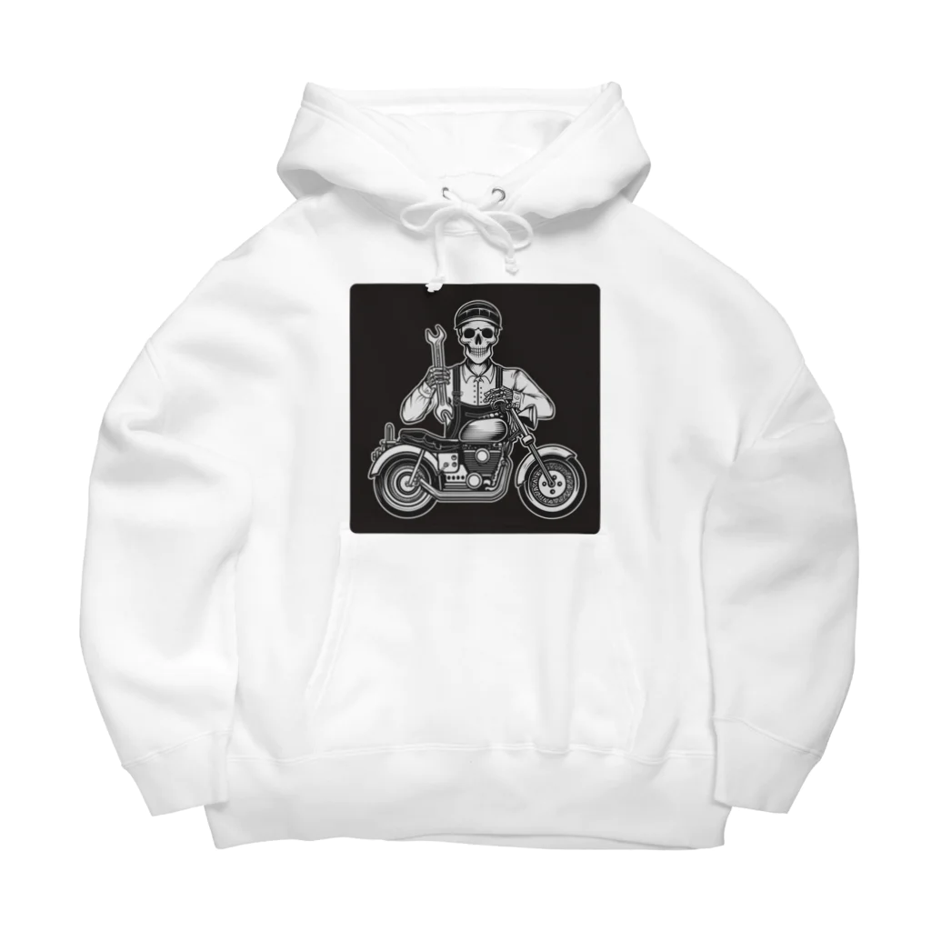 shime_savaの大丈夫　安心してツーリングに行けますよ Big Hoodie