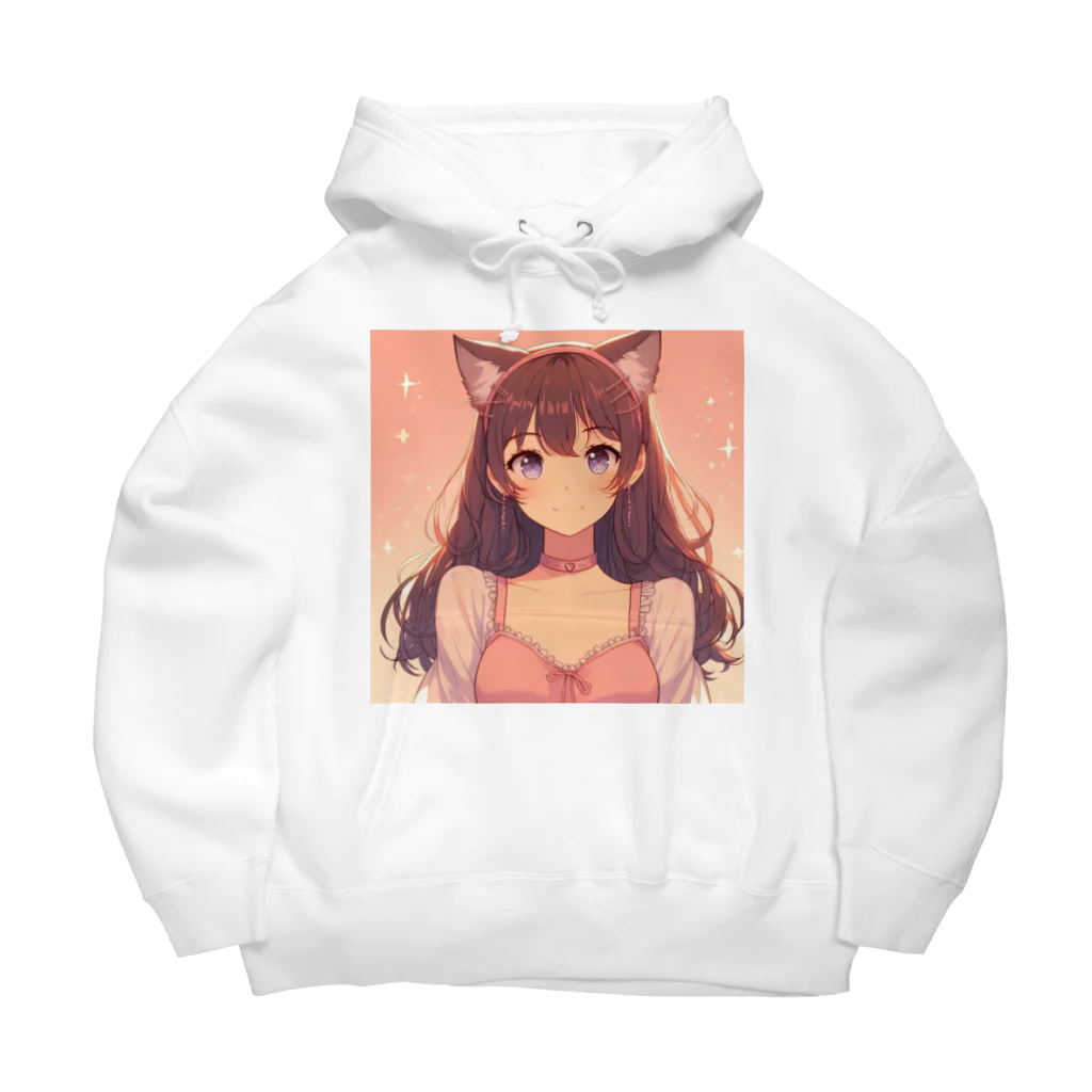 yos-1292583のねこニコばん Big Hoodie