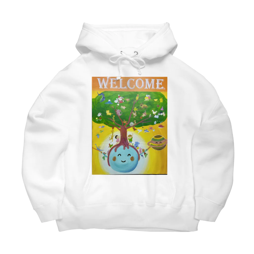 yoko-art-121のwelcome Big Hoodie