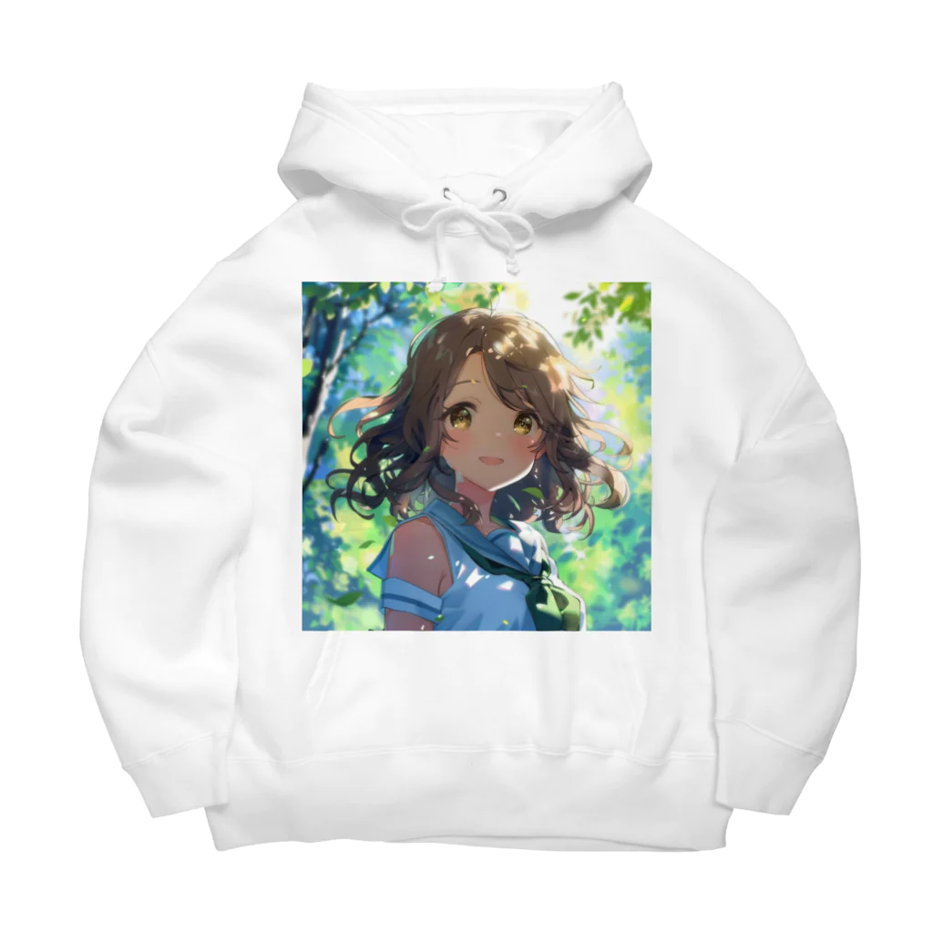 AQUAMETAVERSEのセーラー服の可愛い女の子　Tomoe bb 2712 Big Hoodie