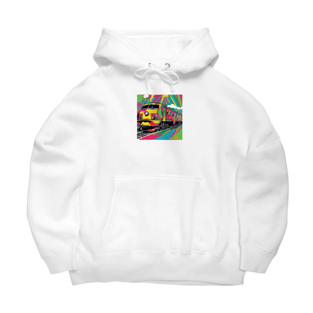 NeoPopGalleryのPOPARTtrain Big Hoodie