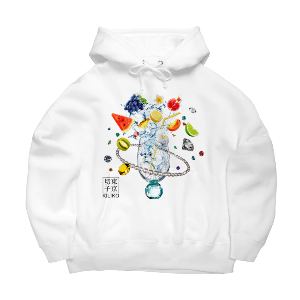 KILIKOStudiosの虹が出る東京切子　エメラルド Big Hoodie