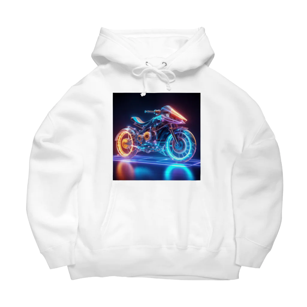 kenny777のバイクホログラム Big Hoodie