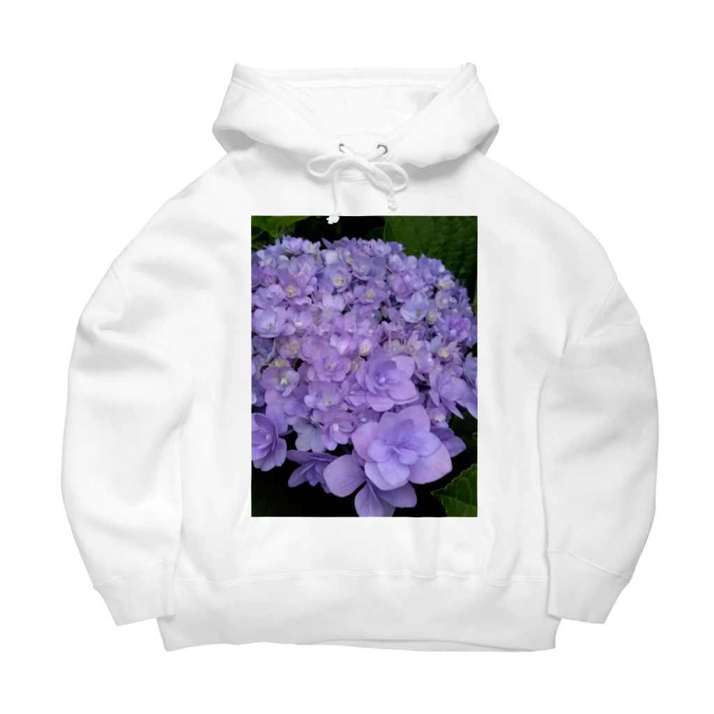 yurisacinの紫陽花（紫） Big Hoodie