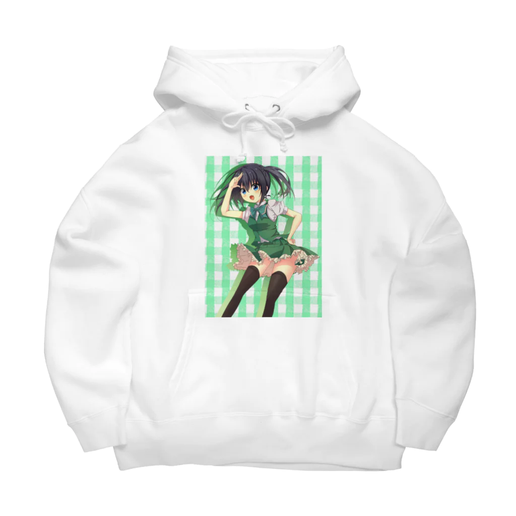 のだまクリエイターズらぼの緑ちゃん Big Hoodie