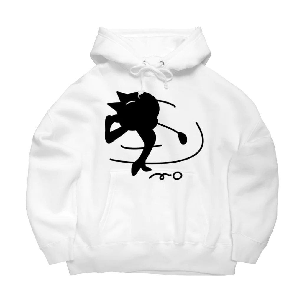 B-catのゴルフ猫 Big Hoodie