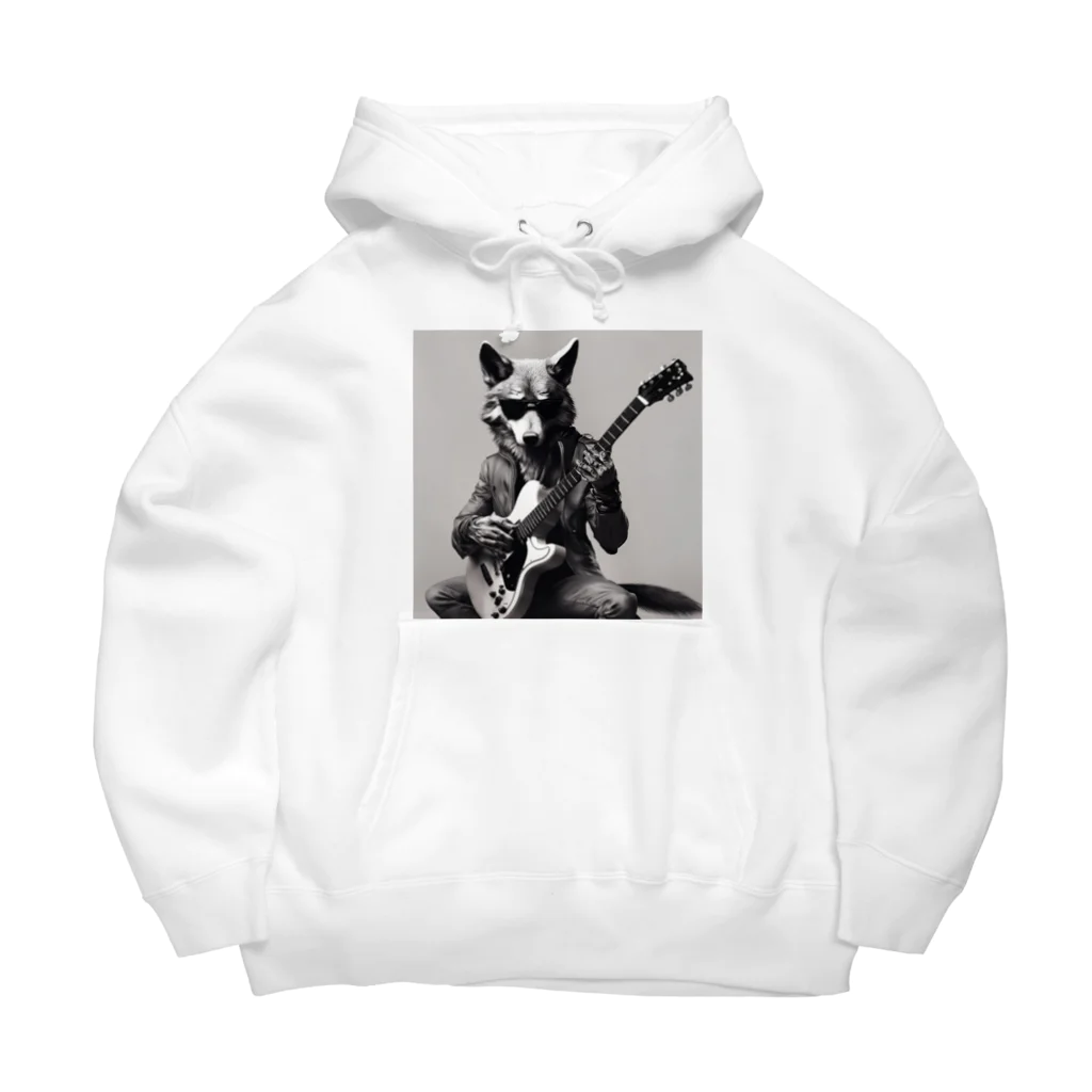 Joe8のTHE WOLF Guitarist Big Hoodie