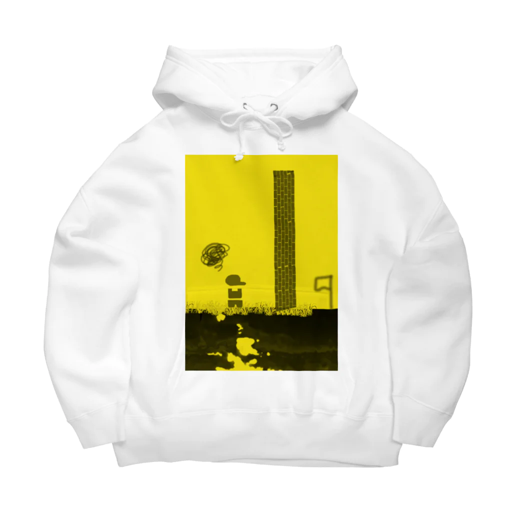 あいずの霹靂真理男 Big Hoodie