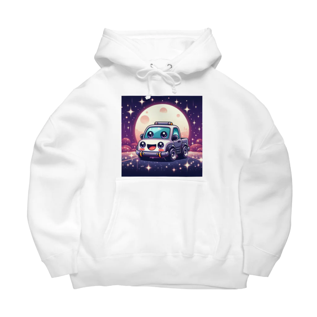 キャラクターズの可愛い車キャラクター Big Hoodie