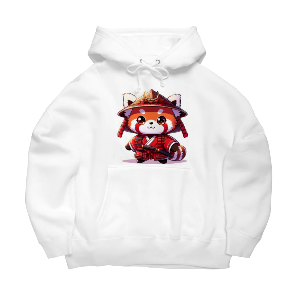 GDWEEDのレッサーパンダ侍 Big Hoodie