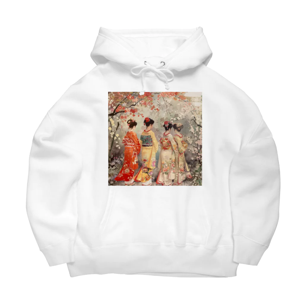 AQUAMETAVERSEの優雅な花見桜の花満開　なでしこ1478 Big Hoodie