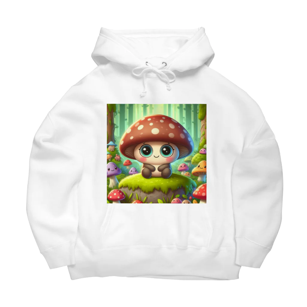 Rio58の癒し系キノコ可愛いグッズ Big Hoodie