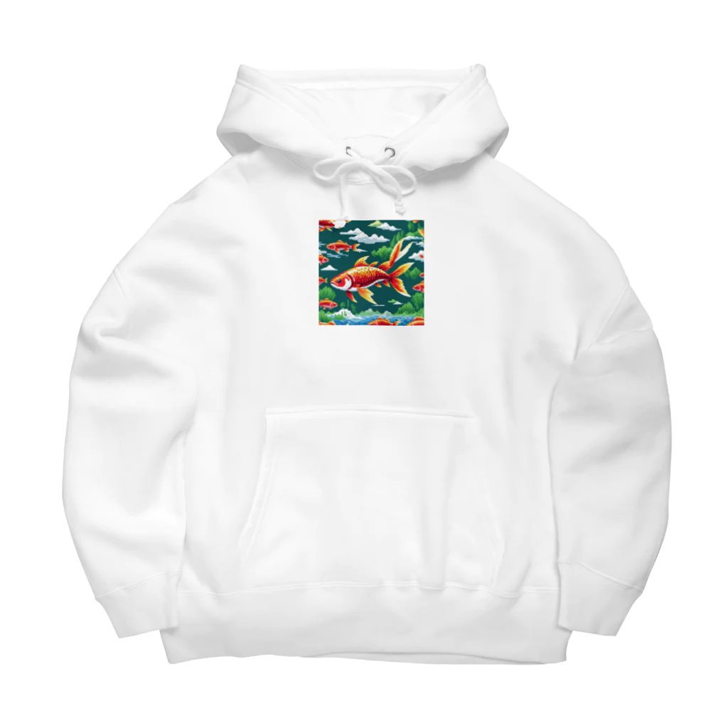 yukki1975のピクセルアートの5月 Big Hoodie