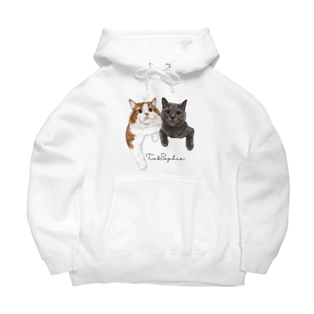 みきぞーん｜保護猫 ミッキー画伯と肉球とおともだちのsophie tiv Big Hoodie