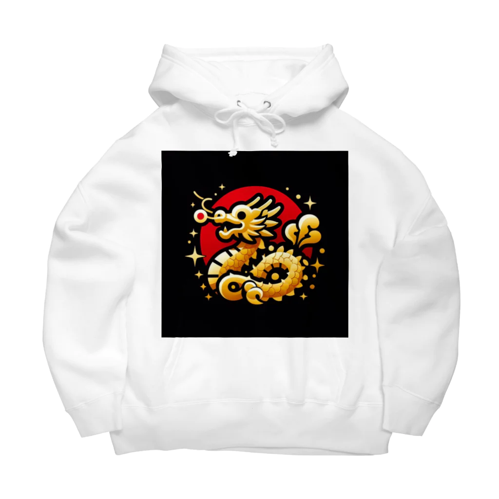 幸福龍神の幸運を呼ぶ金龍ちゃん🐉 Big Hoodie