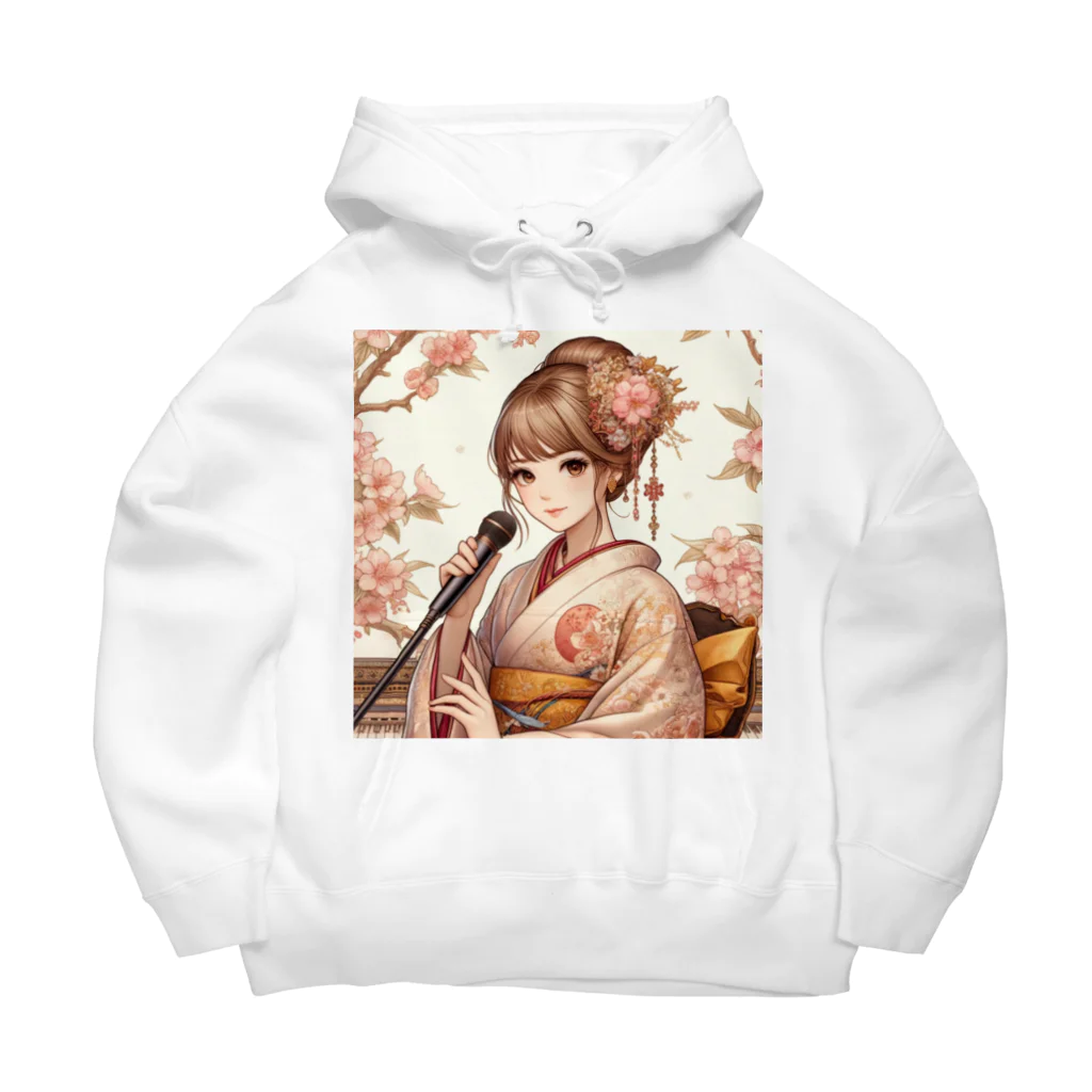 かるるんショップの桜と新人歌手と　 Big Hoodie