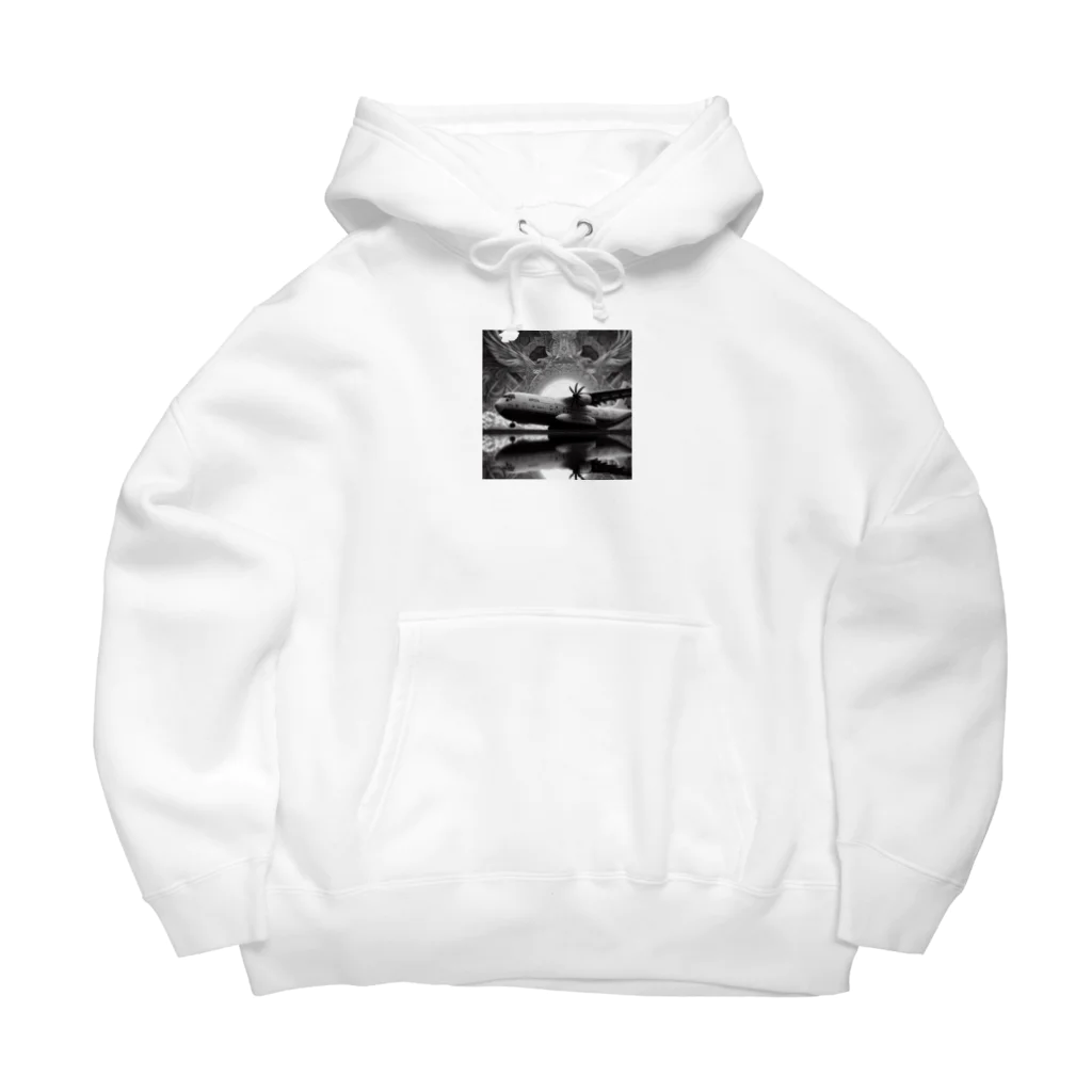 HECreaterの幻想的な貨物機 Big Hoodie