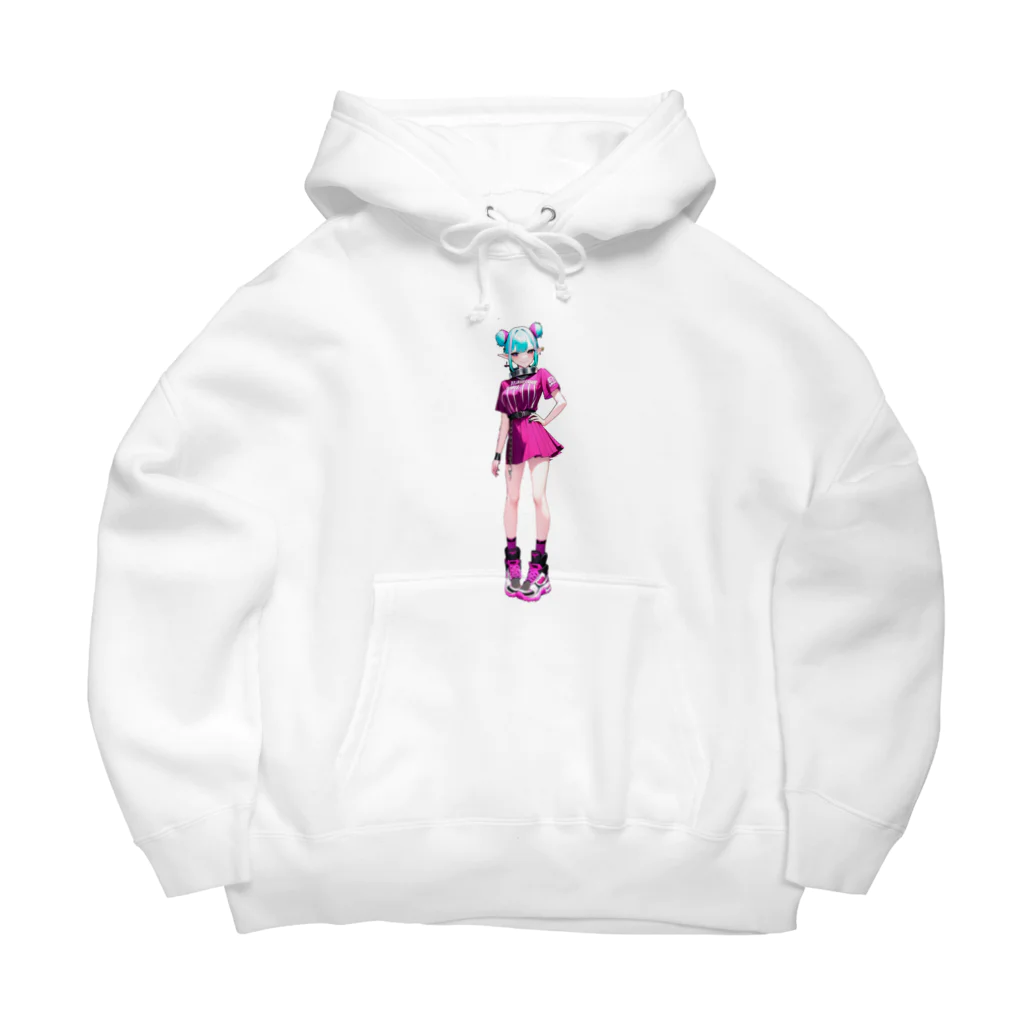 momonekokoの応援するエルフちゃん Big Hoodie