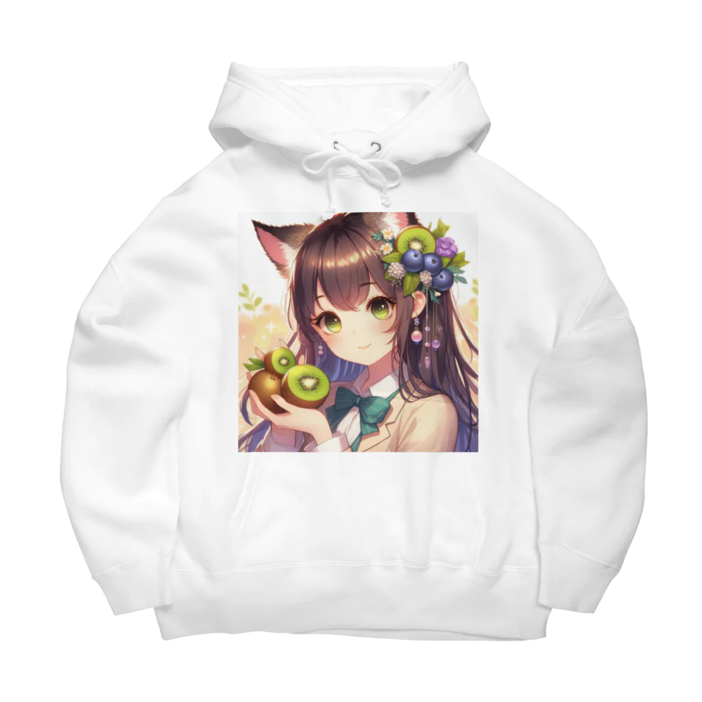 yos-1292583のねこニコばん Big Hoodie