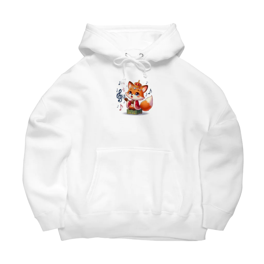 桃の花の歌うキツネの王子さま Big Hoodie