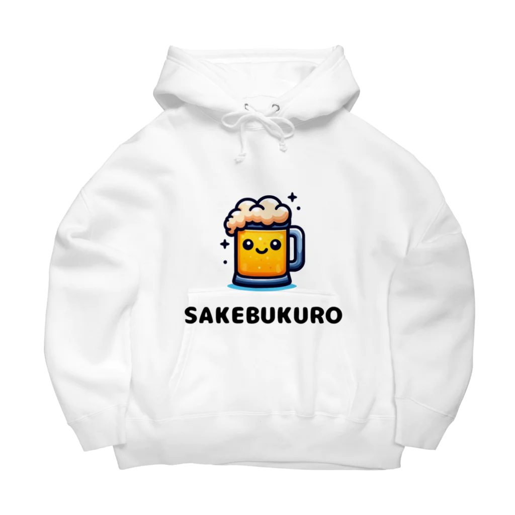 rui010のSAKEBUKUROくん Big Hoodie