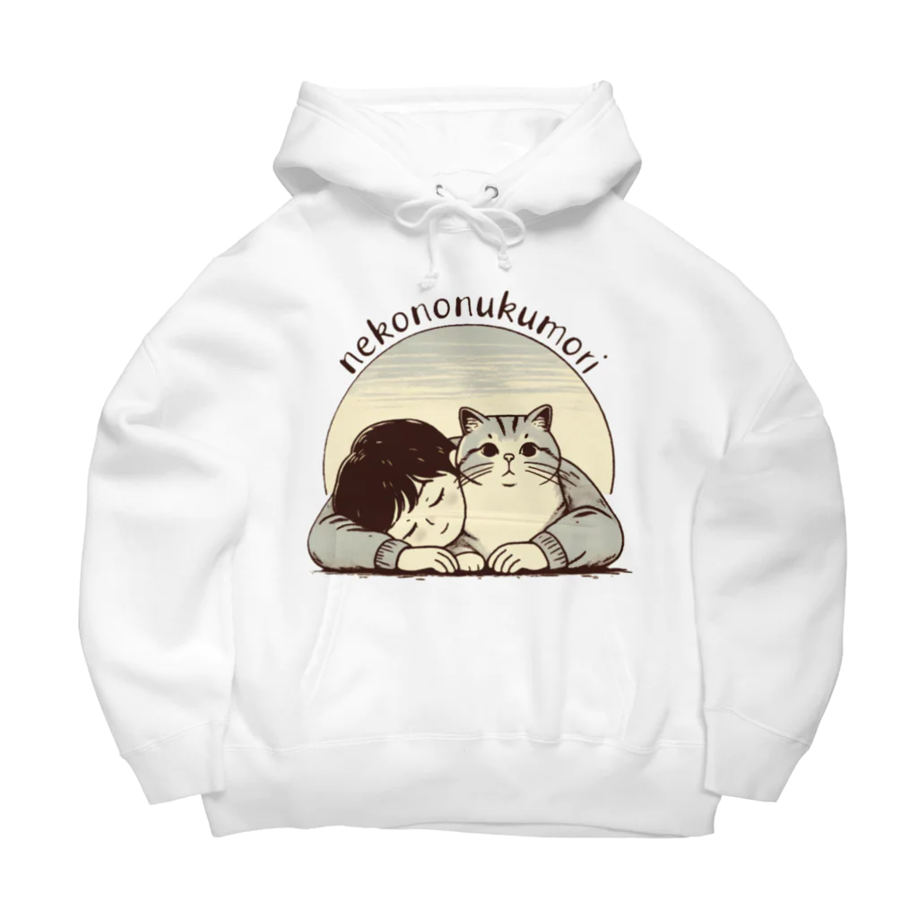 tau18の猫のぬくもり Big Hoodie