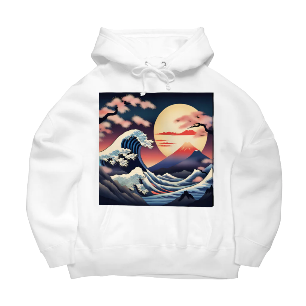 8890の浮世絵 Big Hoodie